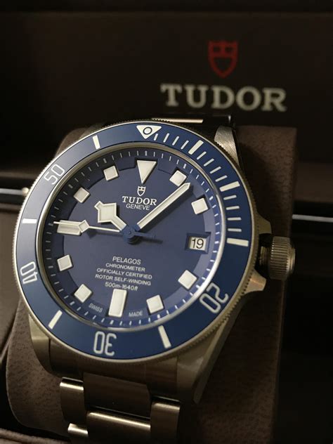 tudor reveal|tudor blue dial.